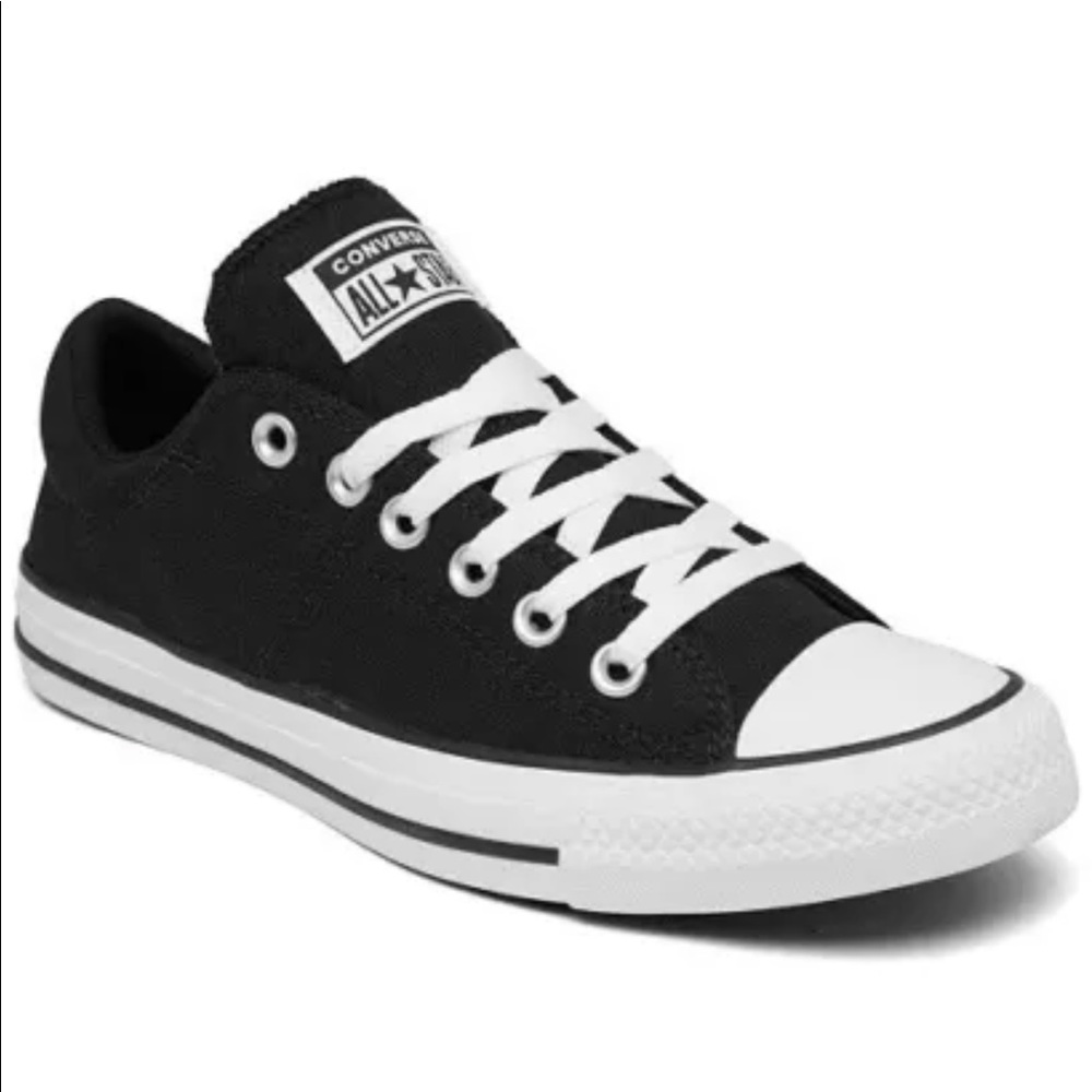 Converse Chuck Taylor All Star Low Top Sneakers Color Black Size 8.5